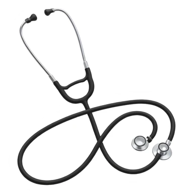 Stethoscope cartoon sticker