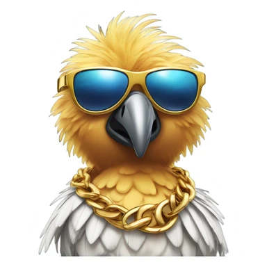 Swaggiest bird sticker