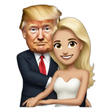 Trump-Giuliani-Romance sticker