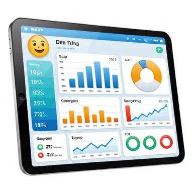 data tracking dashboard sticker