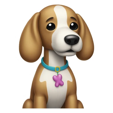 Balloon dog no face sticker