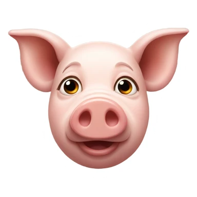 pig face sticker