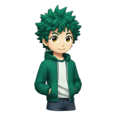 Izuku midoriyaz sticker