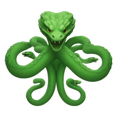 Three headed hydra sticker