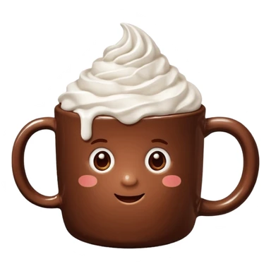 hot chocolate mug sticker