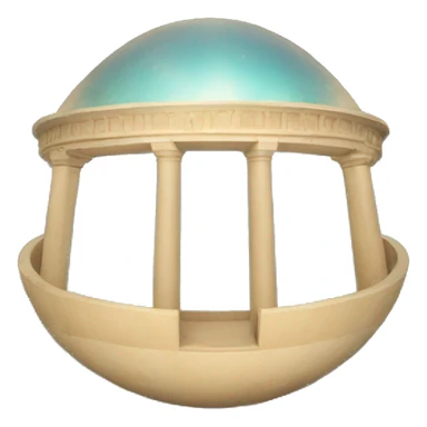 Celestial dome in Alexandria Egypt  sticker