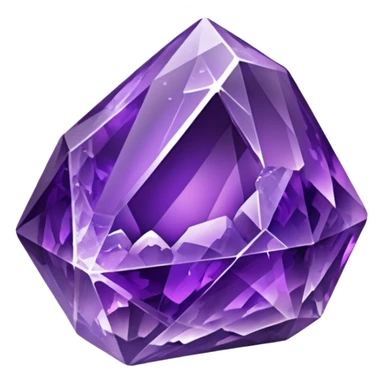make a amethyst rock emoji make it dove sticker
