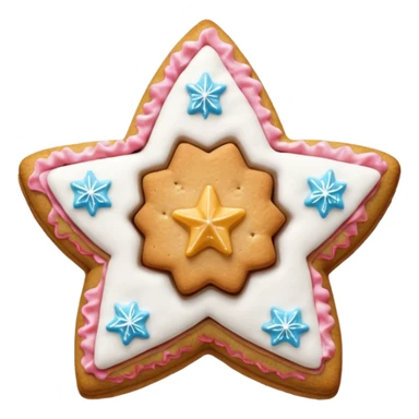 dolce biscotto Christmas sticker