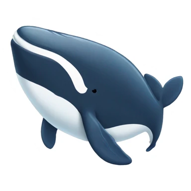 whale with a tattoo that says jonah sticker