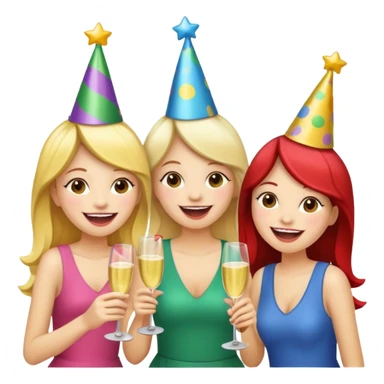 Girls night out sticker