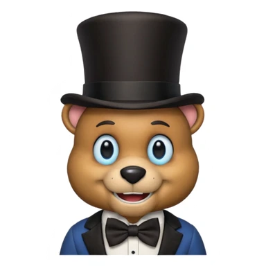 Make Freddy from fnaf sticker
