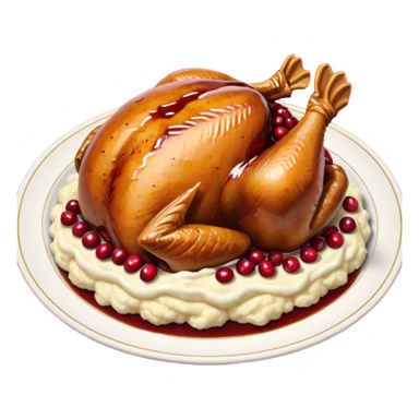 festive meal sticker