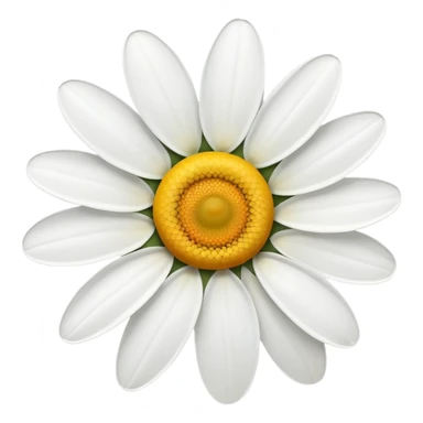 generate an emoji of daisy flower  sticker