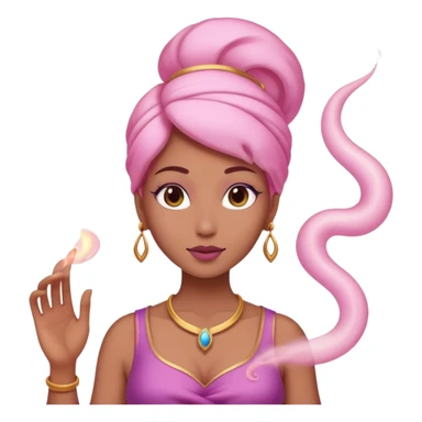 Female genie - pink smoke trail





































 sticker