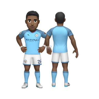 Man City player sticker