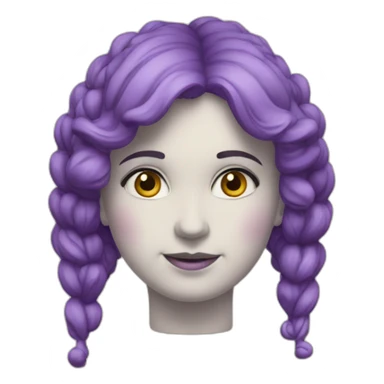 Squelette-style-1850-en-violet sticker