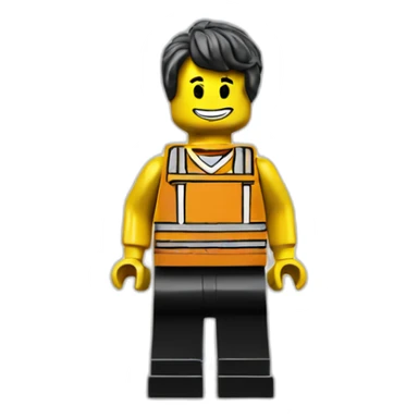 lego man sticker