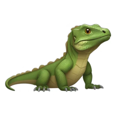 komodo dragon sticker