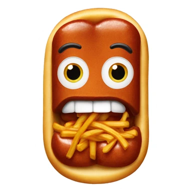 Currywurst German sticker