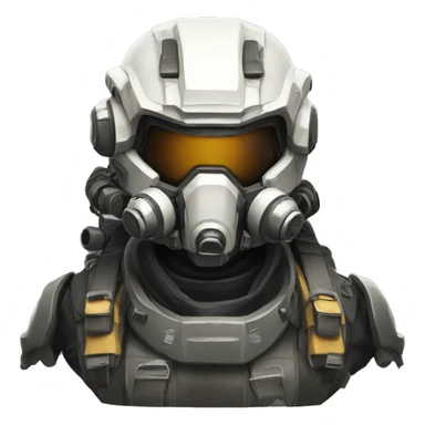 Helldivers 2 white sticker