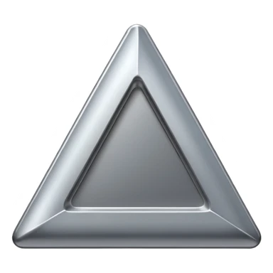 hollow triangle mold sticker