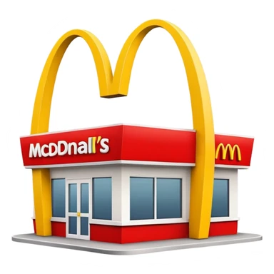 Mcdonalds sticker