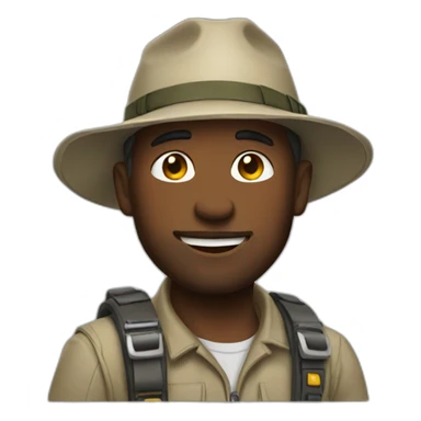 modern adventurer sticker