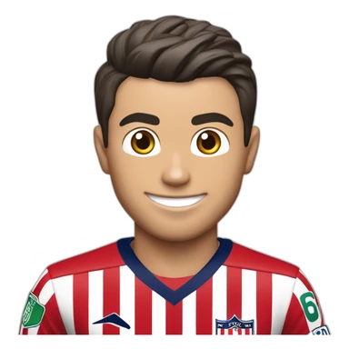 Quiero a cristiano ronaldo con camiseta de las chivas del Guadalajara sticker