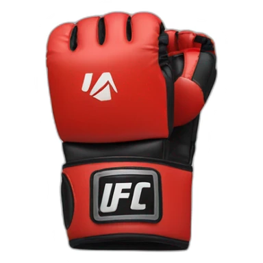 Gants de mma UFC  sticker