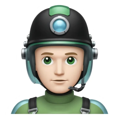 mr freeze with green shirt sticker