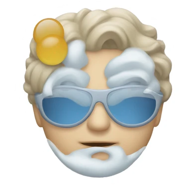 aire acondicionado prendido sticker