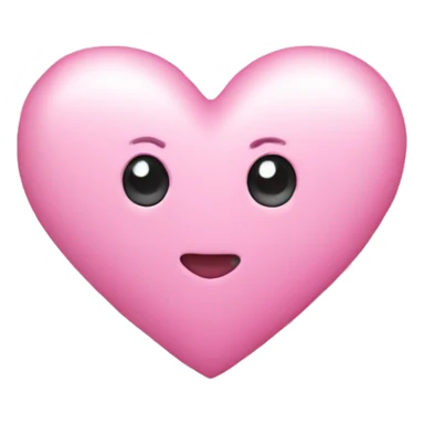 pastele pink heart sticker