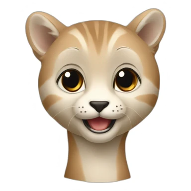 2 loutres se tenant la main sticker