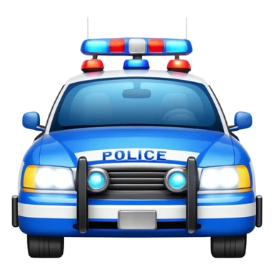 police car sticker