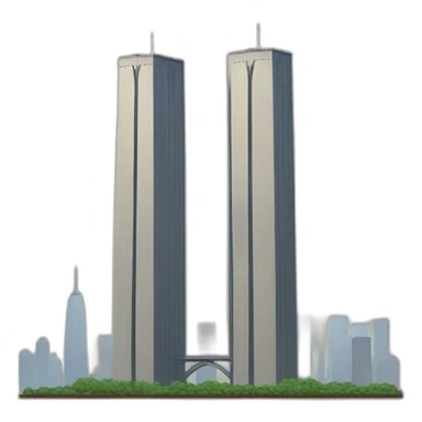 The twin tower sticker