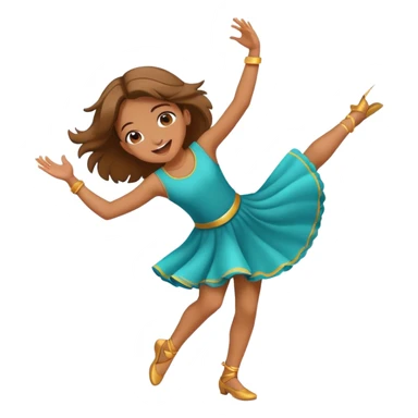 music with girl dance sticker