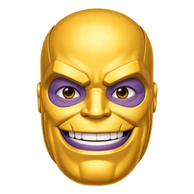 thanos zesty smile sticker