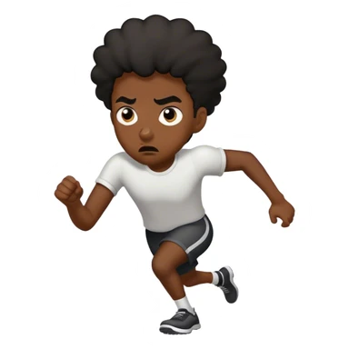 runaway slave realistic sticker