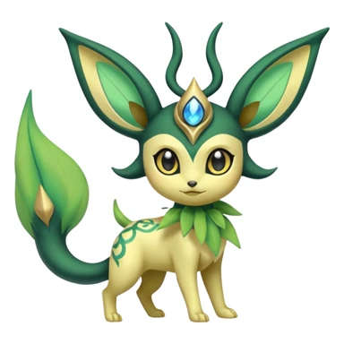 Amaura-Celebi-Umbreon-Leafeon-fusion sticker