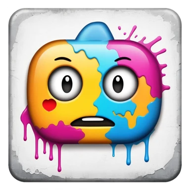 Graffiti huh sticker