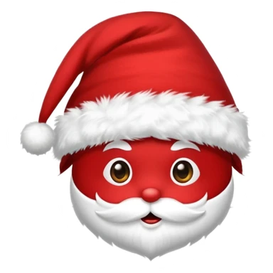 gorro do papai noel sticker