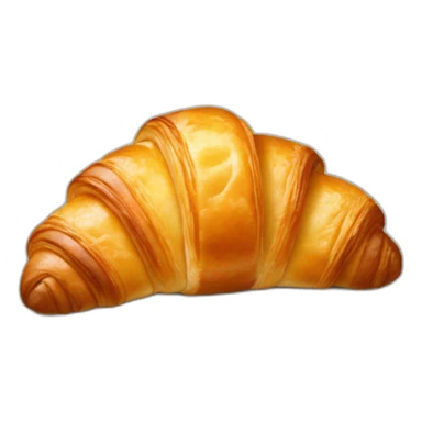 croissant trop mignon sticker