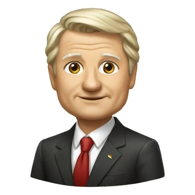 President of Lithuanian sticker