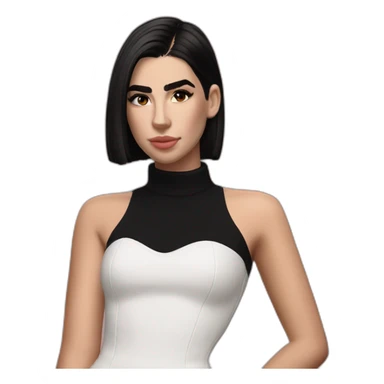 Dua lipa on argylle movie sticker