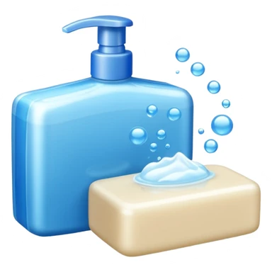 Soap and shampoo sticker