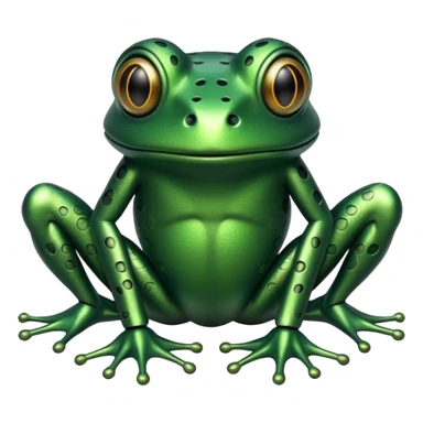 bionic frog sticker