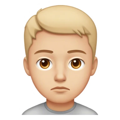 concentrating face emoji sticker