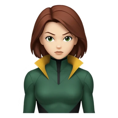 rogue x-men evolution sticker