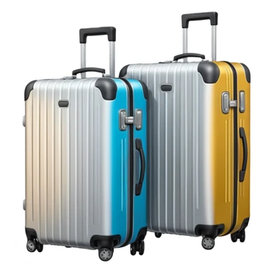 2 rimowa luggages sticker