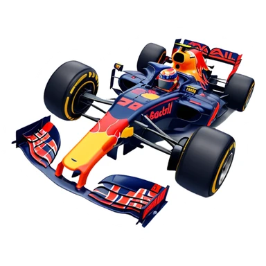 Max Verstappen F1 Car sticker